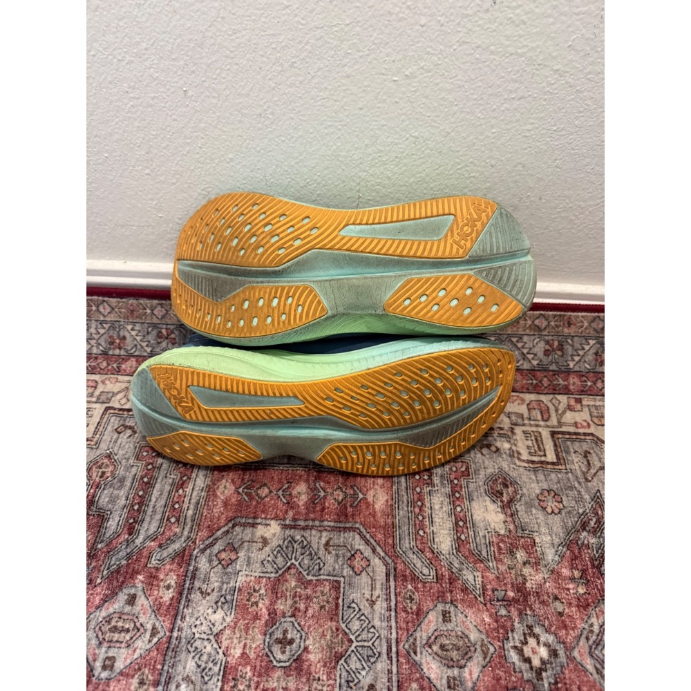 Hoka Mach 6 Wide Mens 10.5 Running Shoes Dusk Deep Water Blue 1147833 DDW - Picture 6 of 7